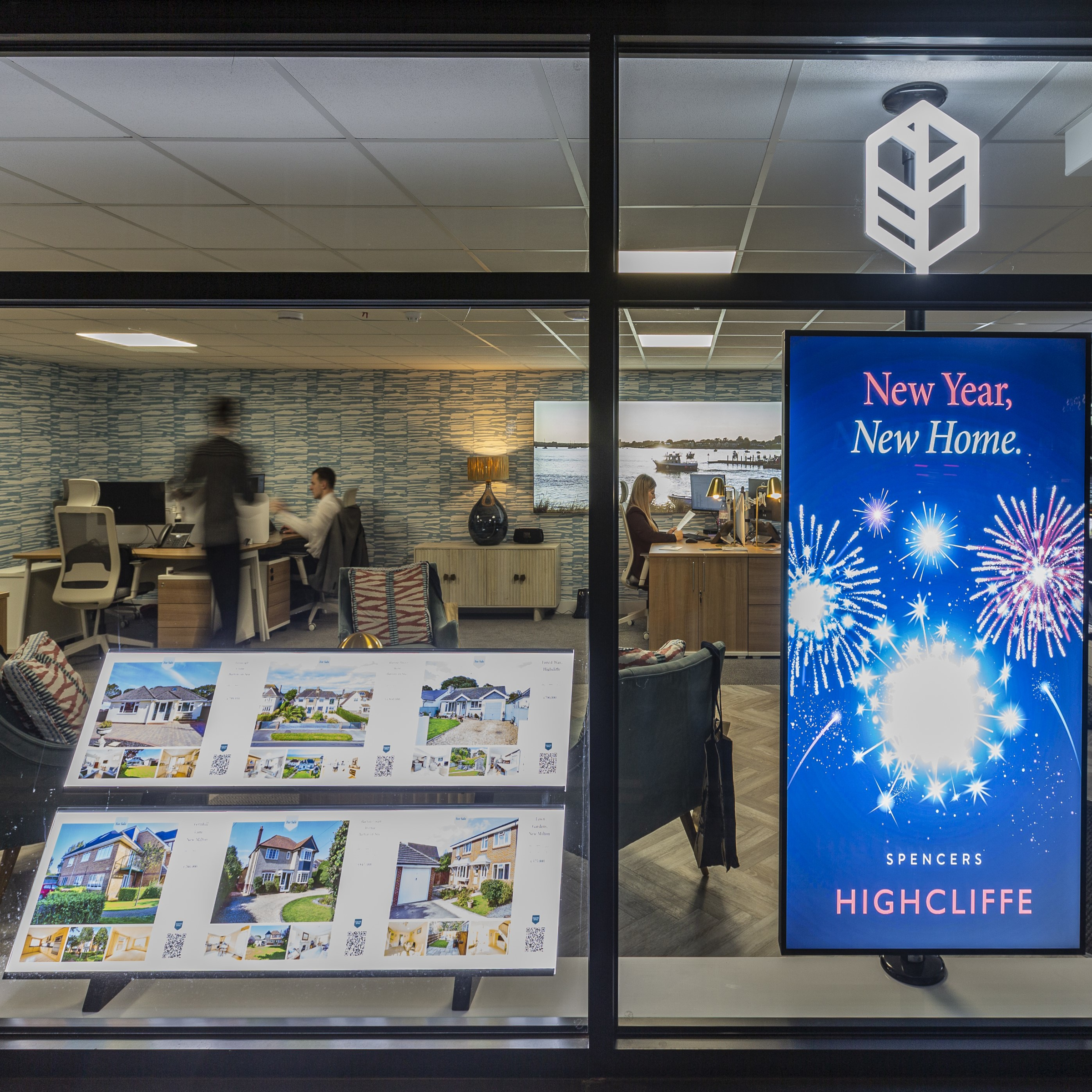 Example of illuminated displays